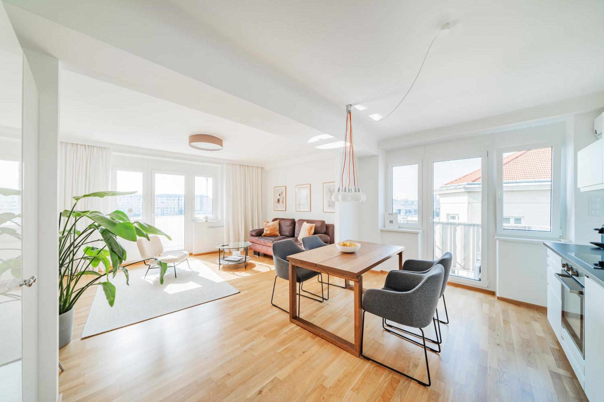 Central 60M2 Suite 10 Min Walk From Main Station ウィーン エクステリア 写真
